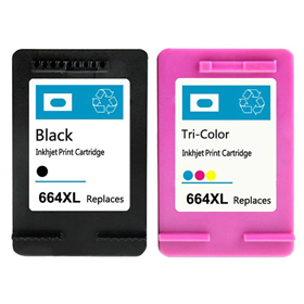 Ink cartridge HP Deskjet Ink Advantage 1115 1118 2135 2136 2138 2675 2676 664XL TOHITA