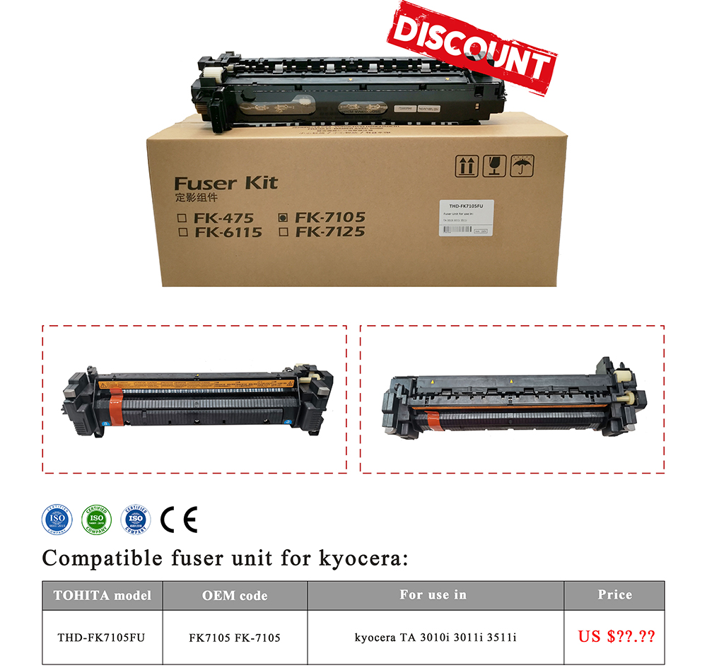 Toner cartridge for Kyocera FK7105 series promotion