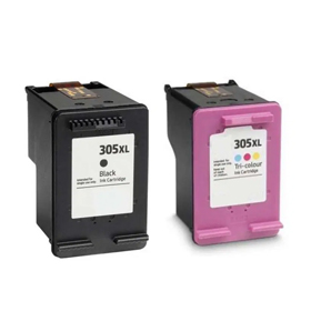 Ink cartridge 305XL for HP DeskJet 2710 2720 2721 2722 2723 2724 2725 2726 2727 2729 2732 TOHITA