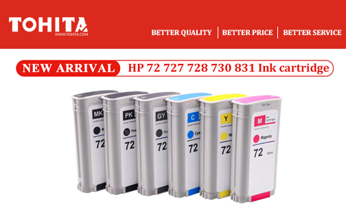 HP 72 727 728 730 831 Ink cartridge NEW ARRIVAL