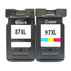 Ink cartridge PG-87 CL-97 for Canon PIXMA E568 TOHITA